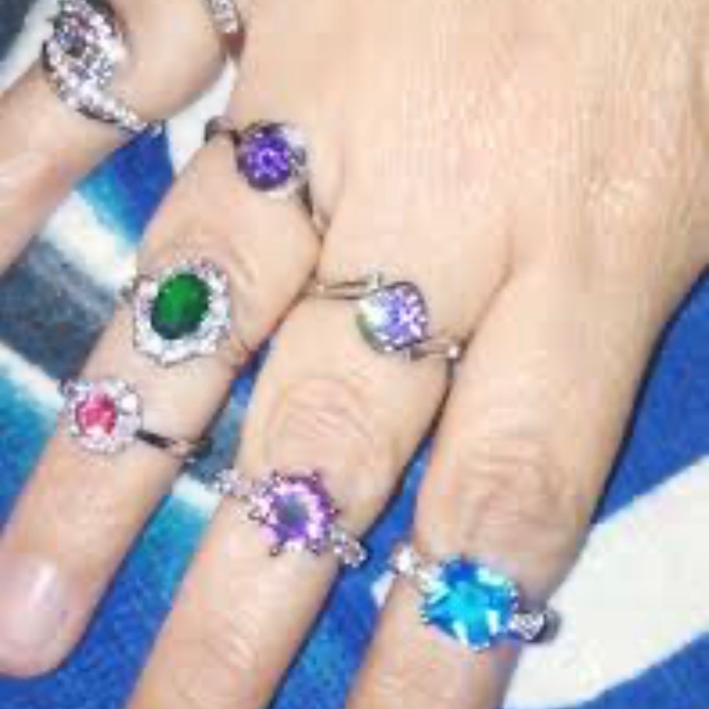 Bubbly belle rings